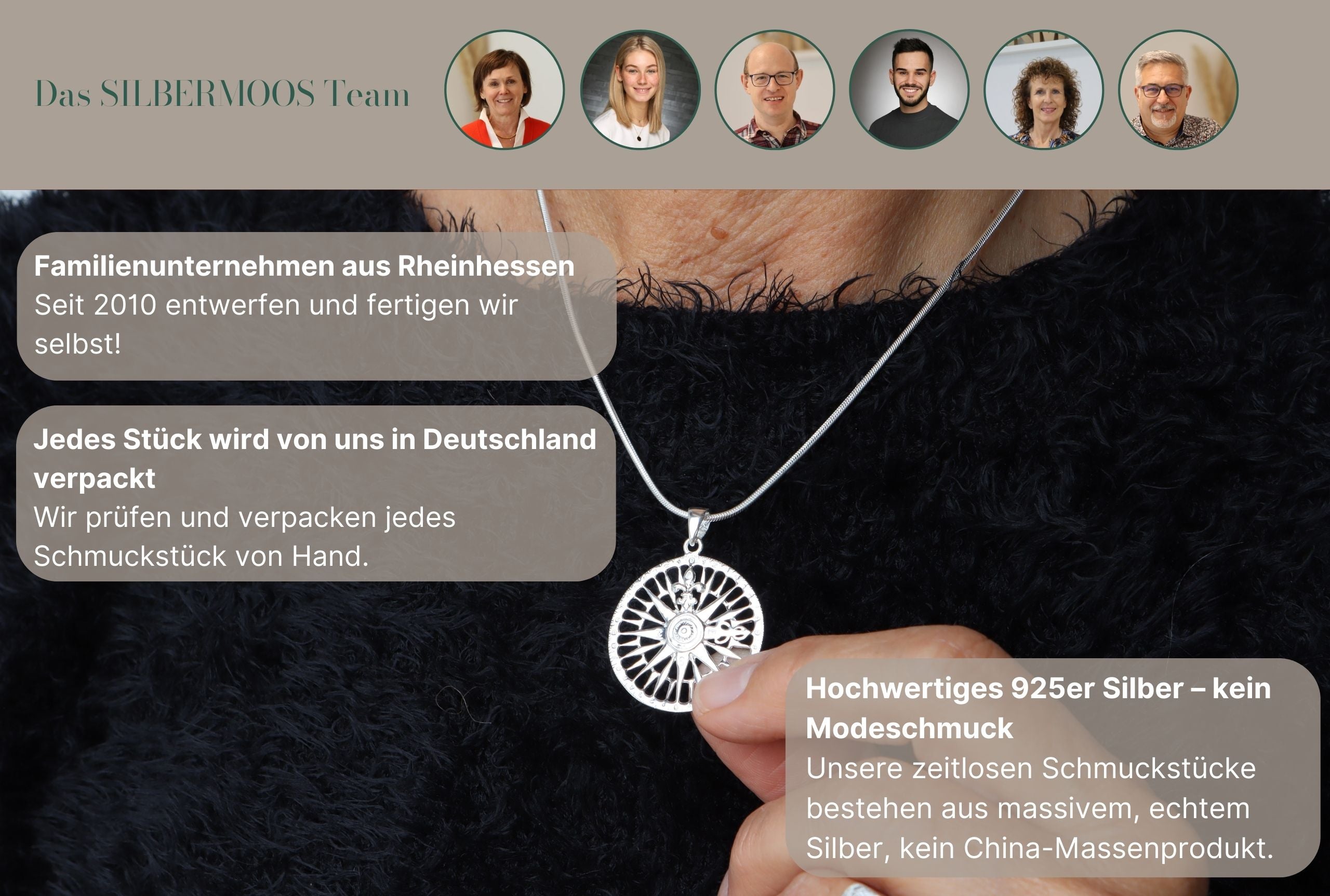 Großer Anhänger "Rund und Offen"