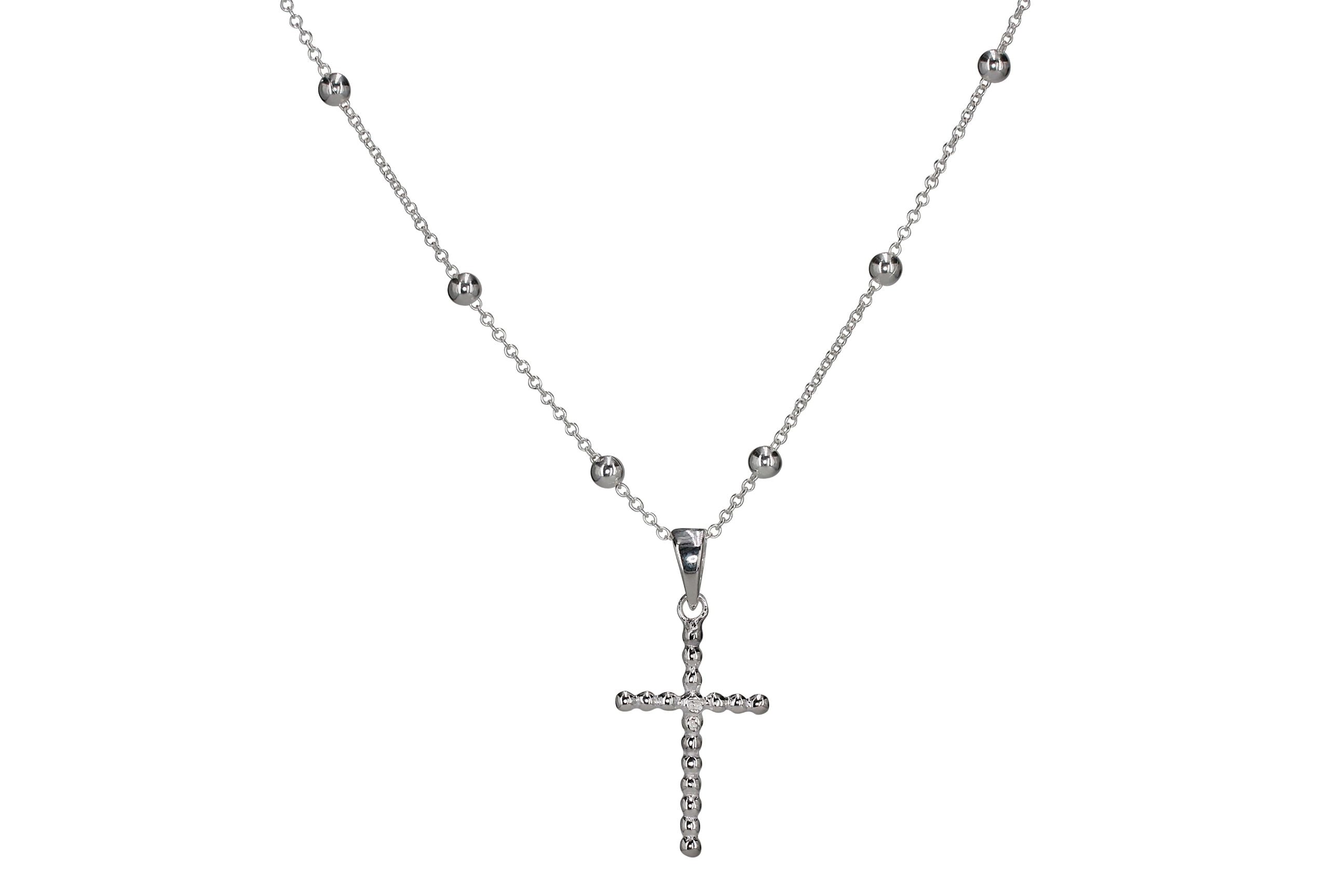 Kreuz-Anhänger im modernen Kugel-Design
