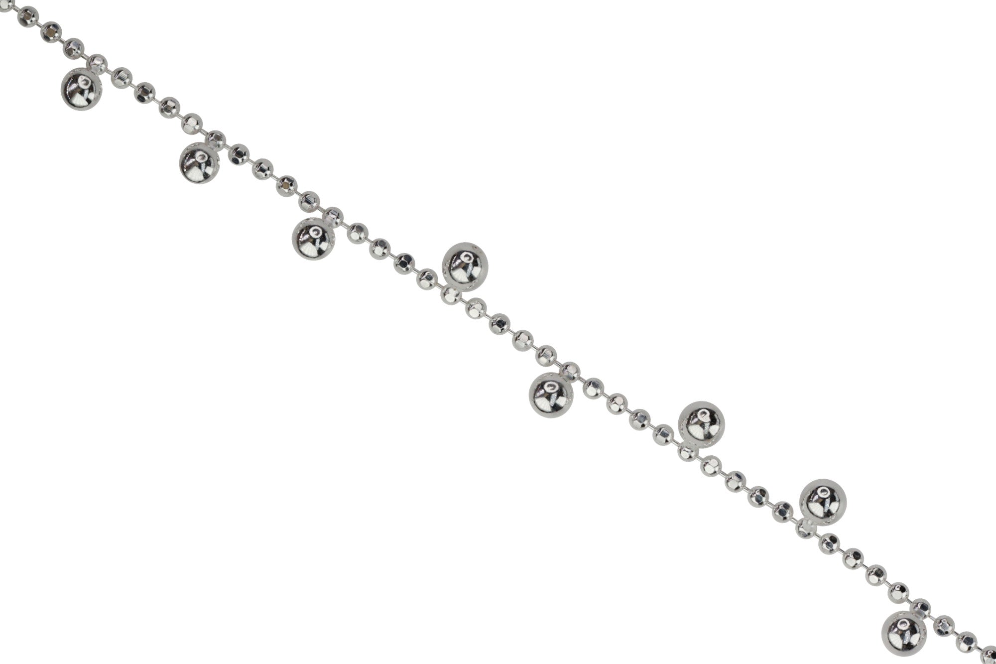 Diamantierte Kugelkette "Dots"
