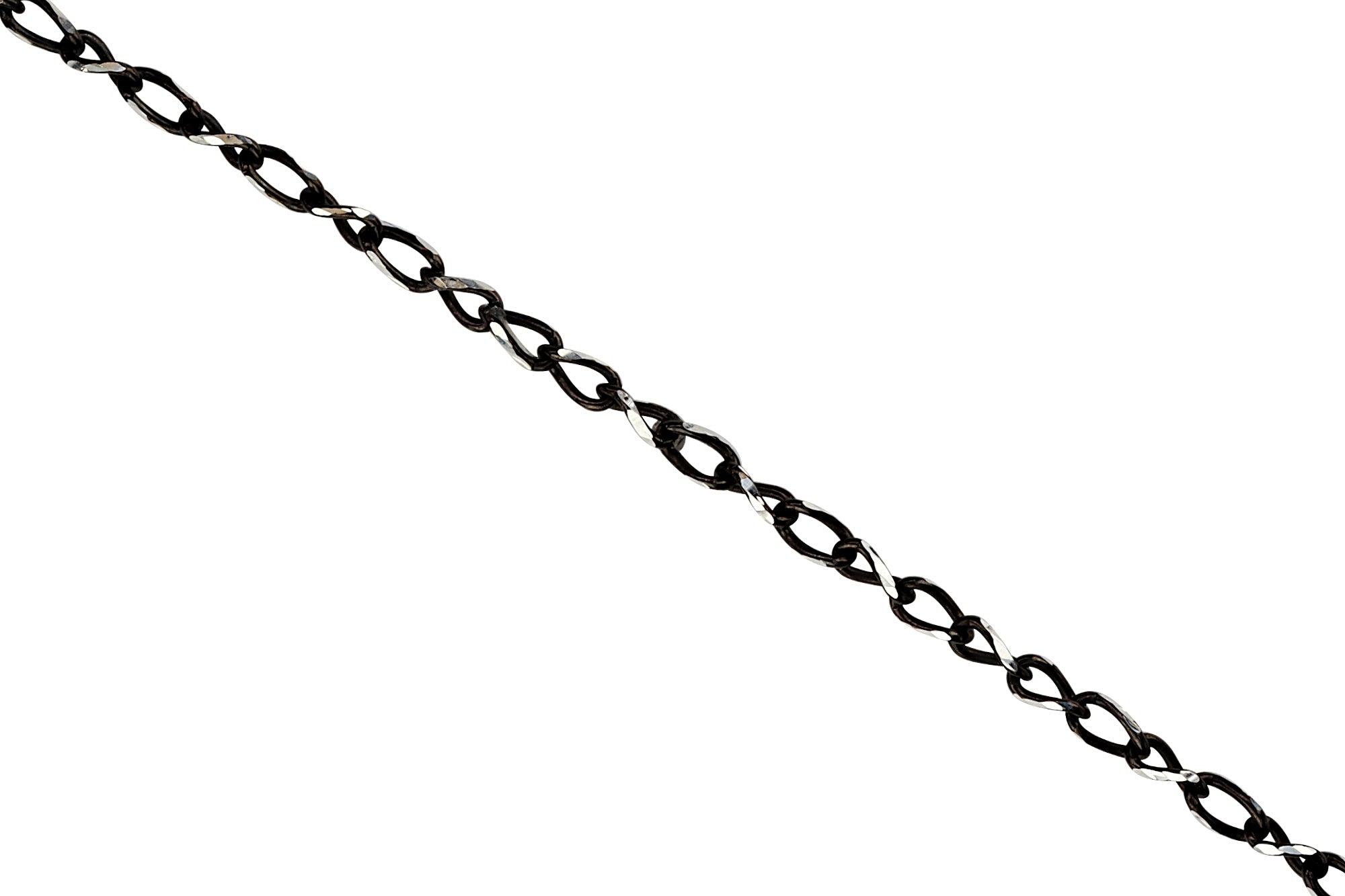 Feine Ankerkette im Bicolor-Effekt