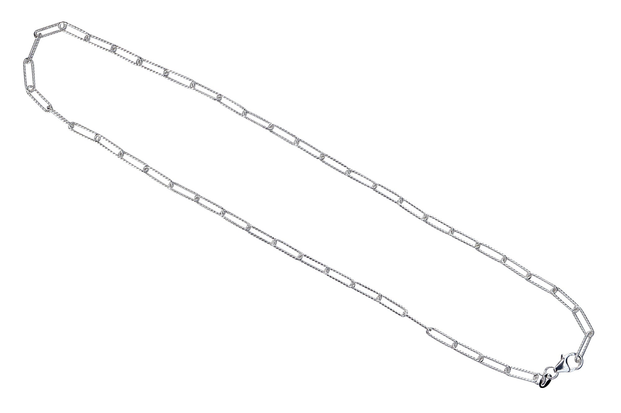 Gekordeltes Paperclip-Collier