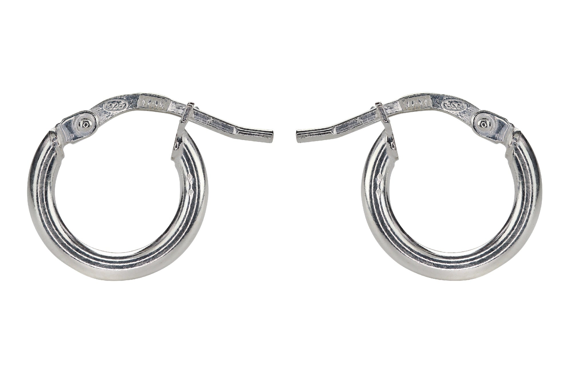 Kleine runde Klappcreolen