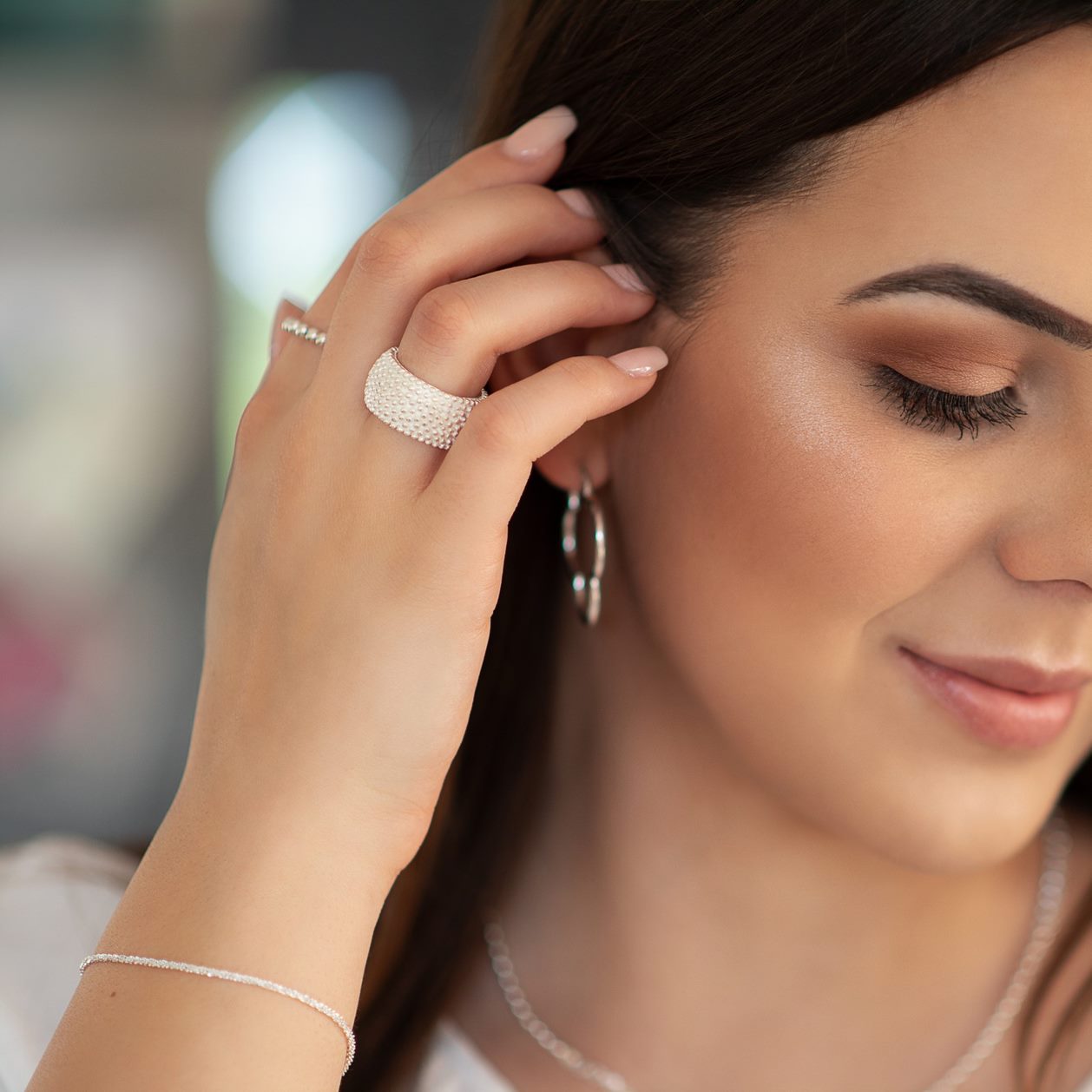 XL Bandring "Punkt für Punkt"