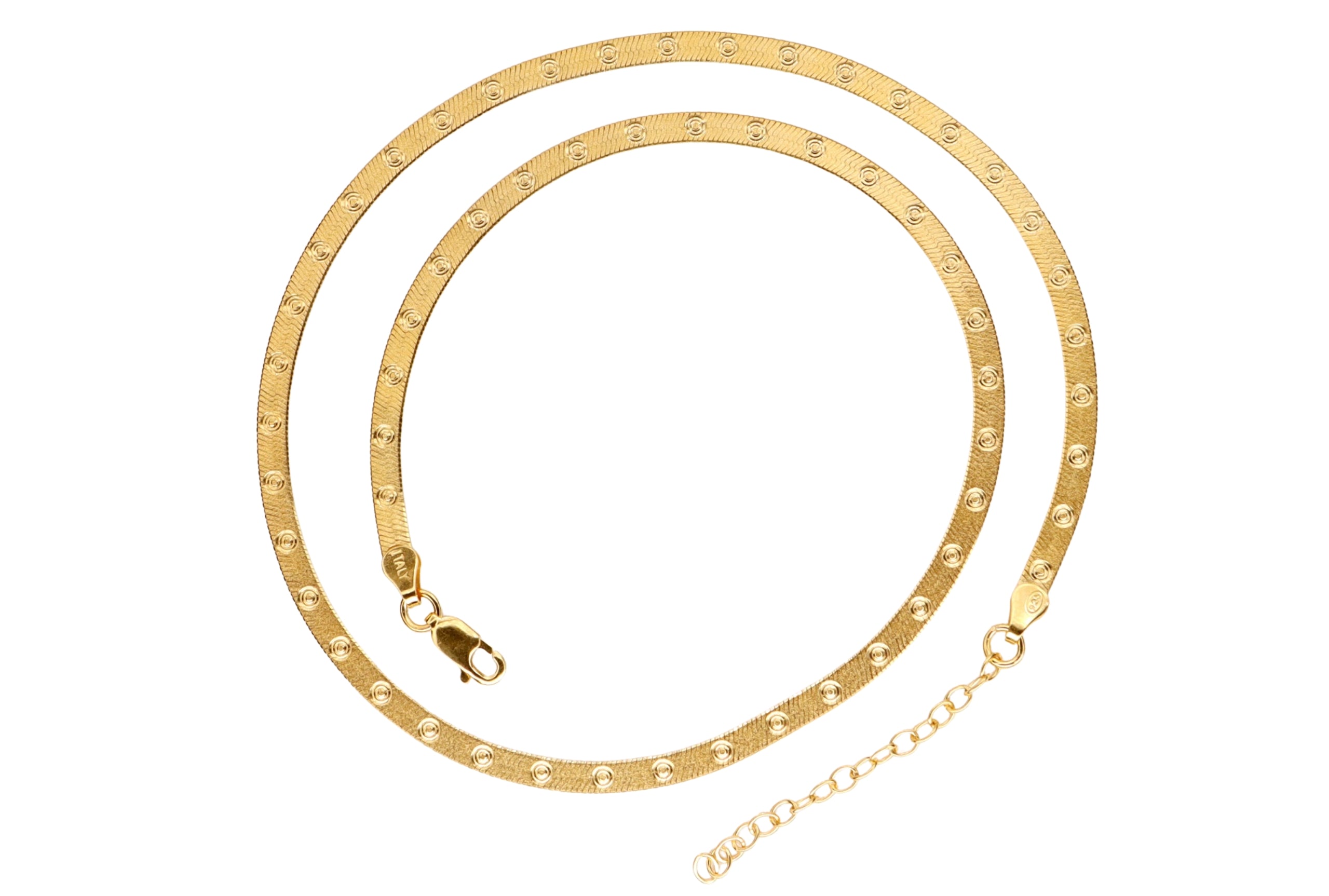 Vergoldete Magic Chain - 42 cm