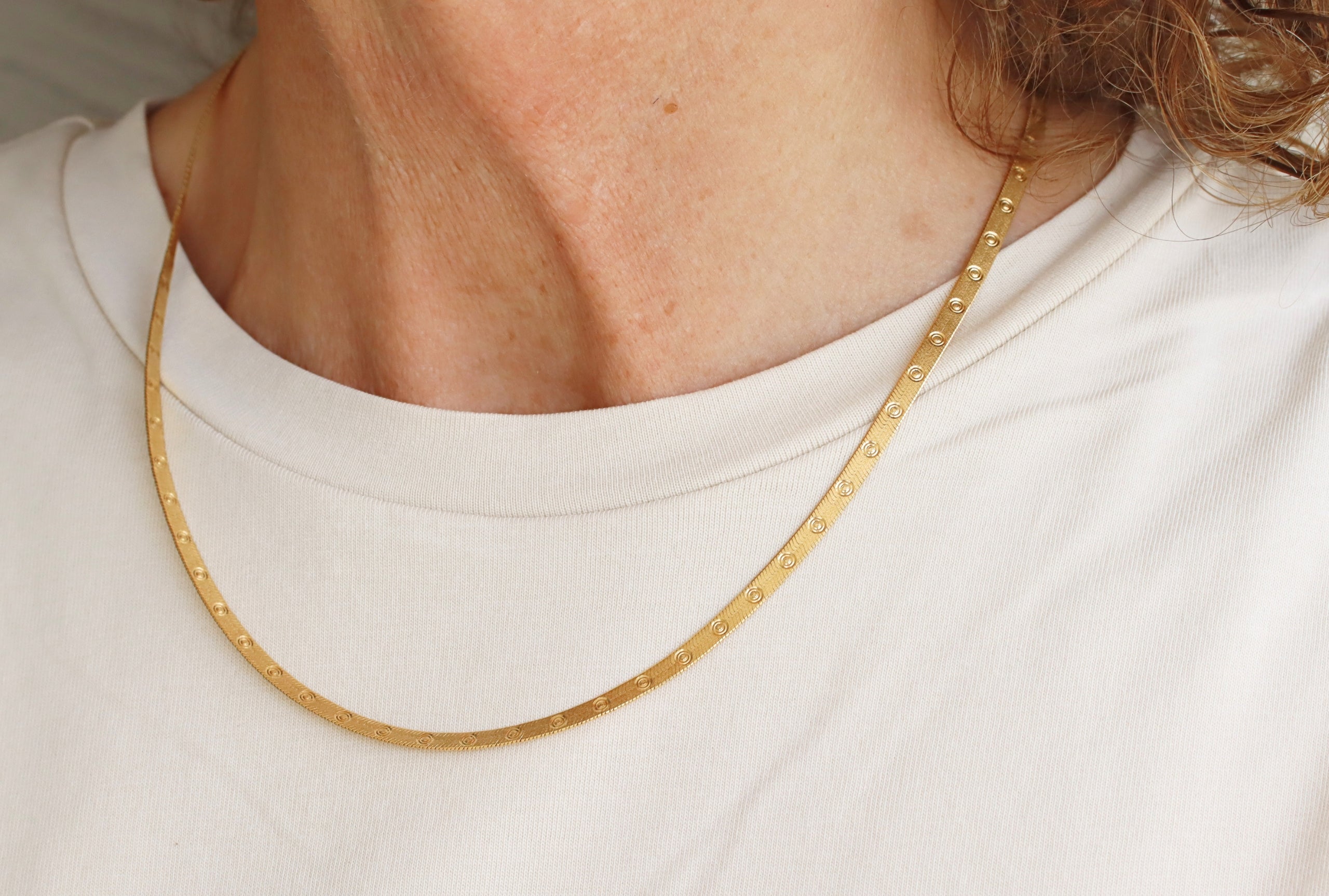 Vergoldete Magic Chain - 42 cm