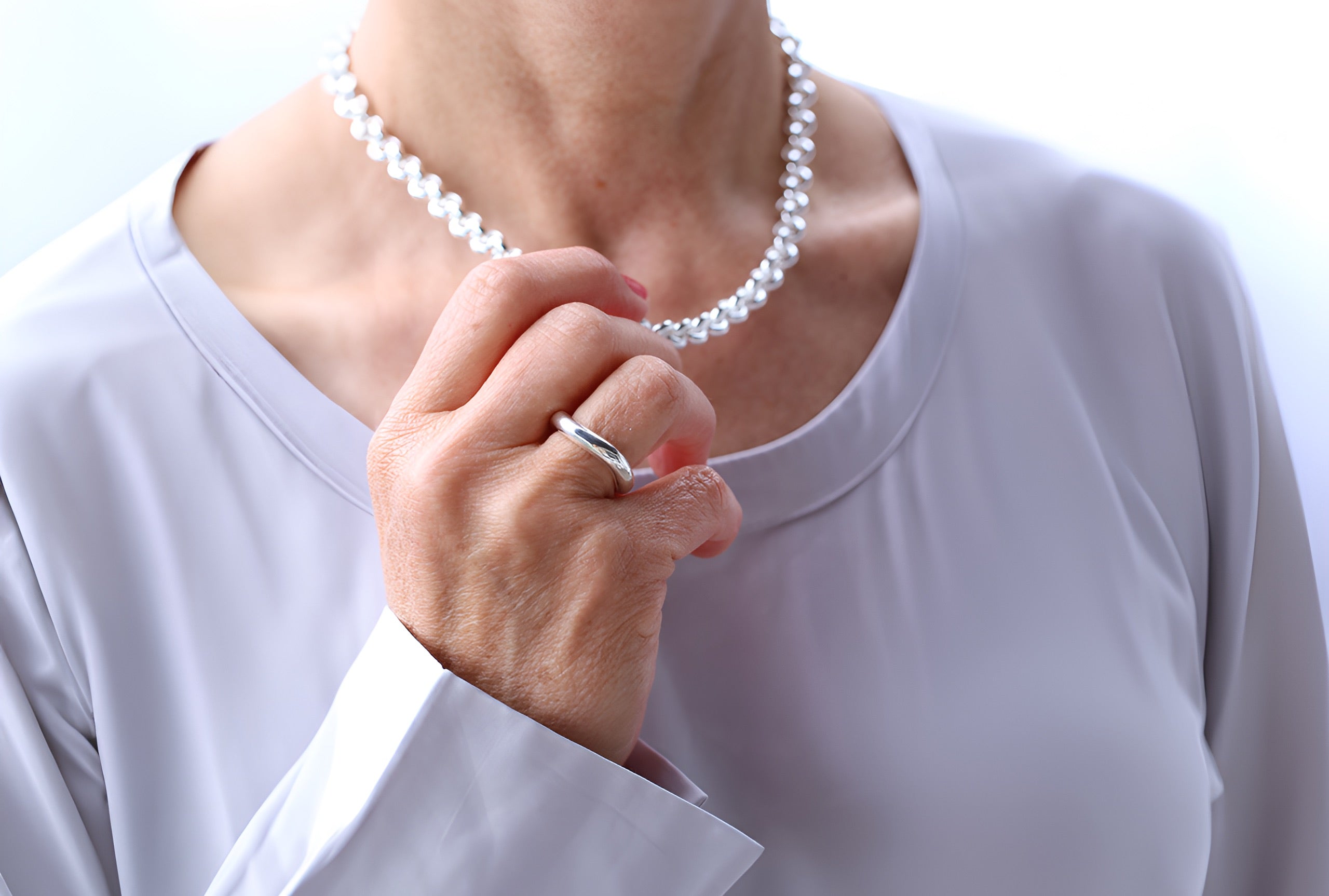 Bandring "Schlicht und Gewellt"