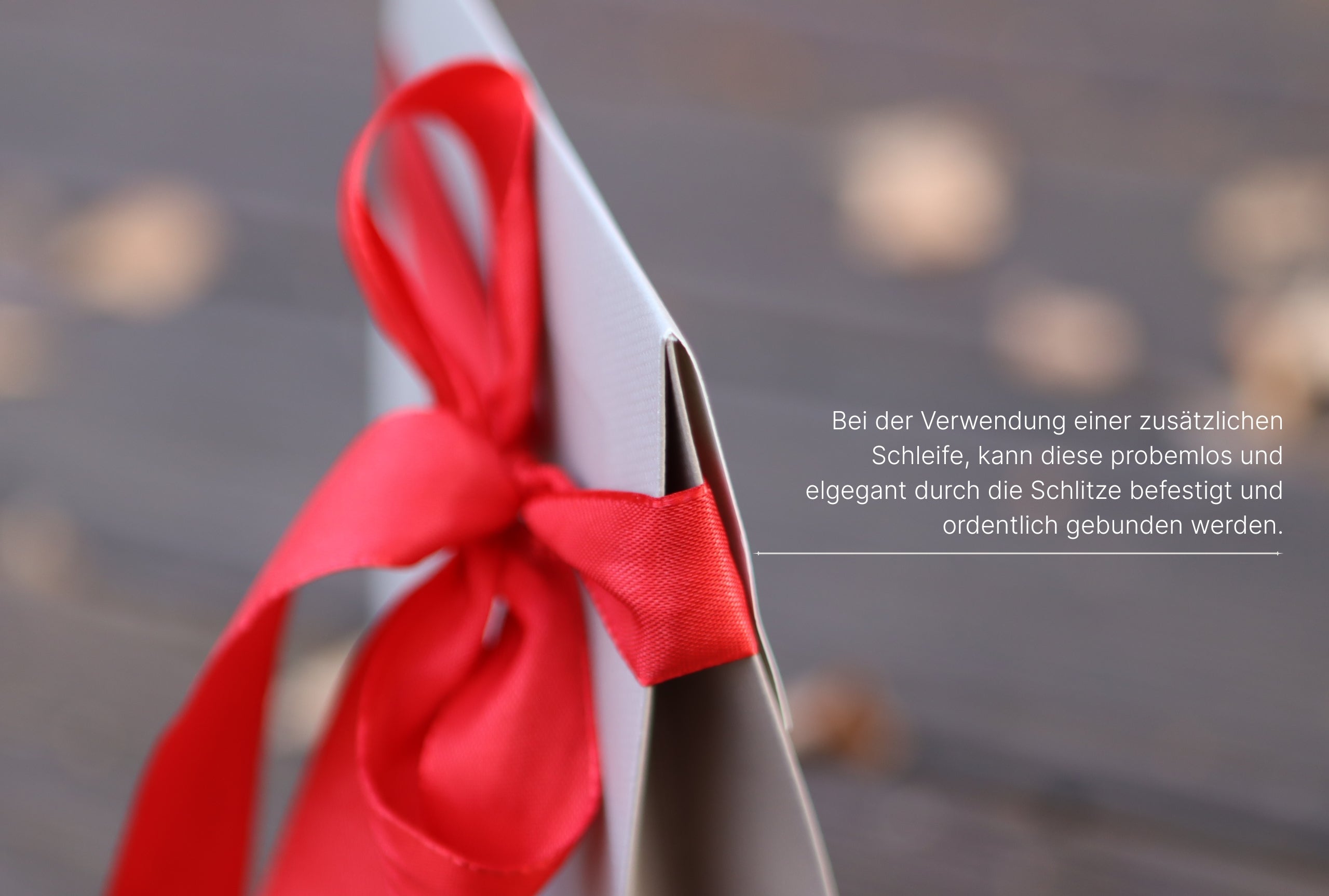 Geschenkverpackung (ohne Schleife)