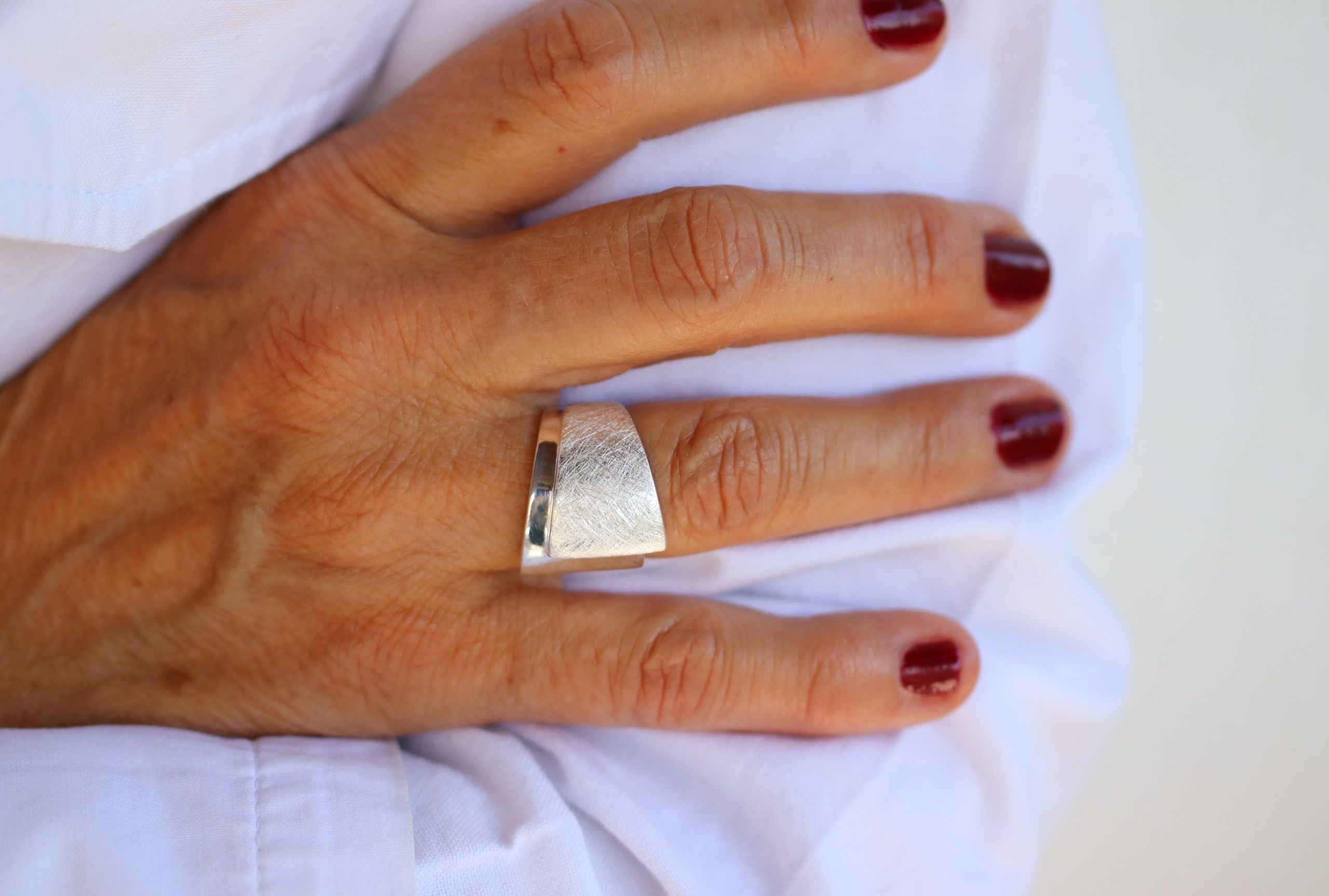 XL Ring "Doppelter Bandring"