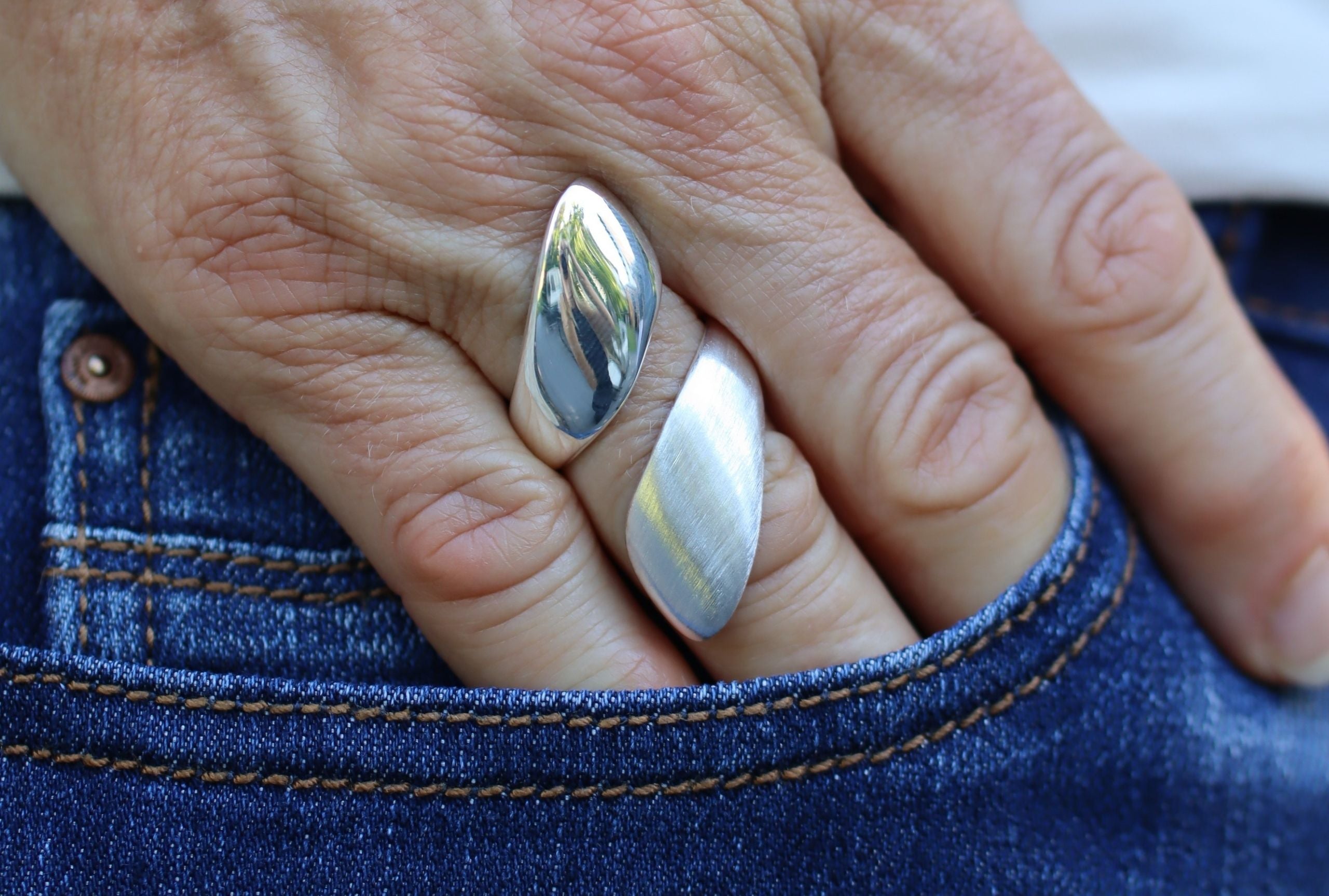 XL Ring "Umarme mich"