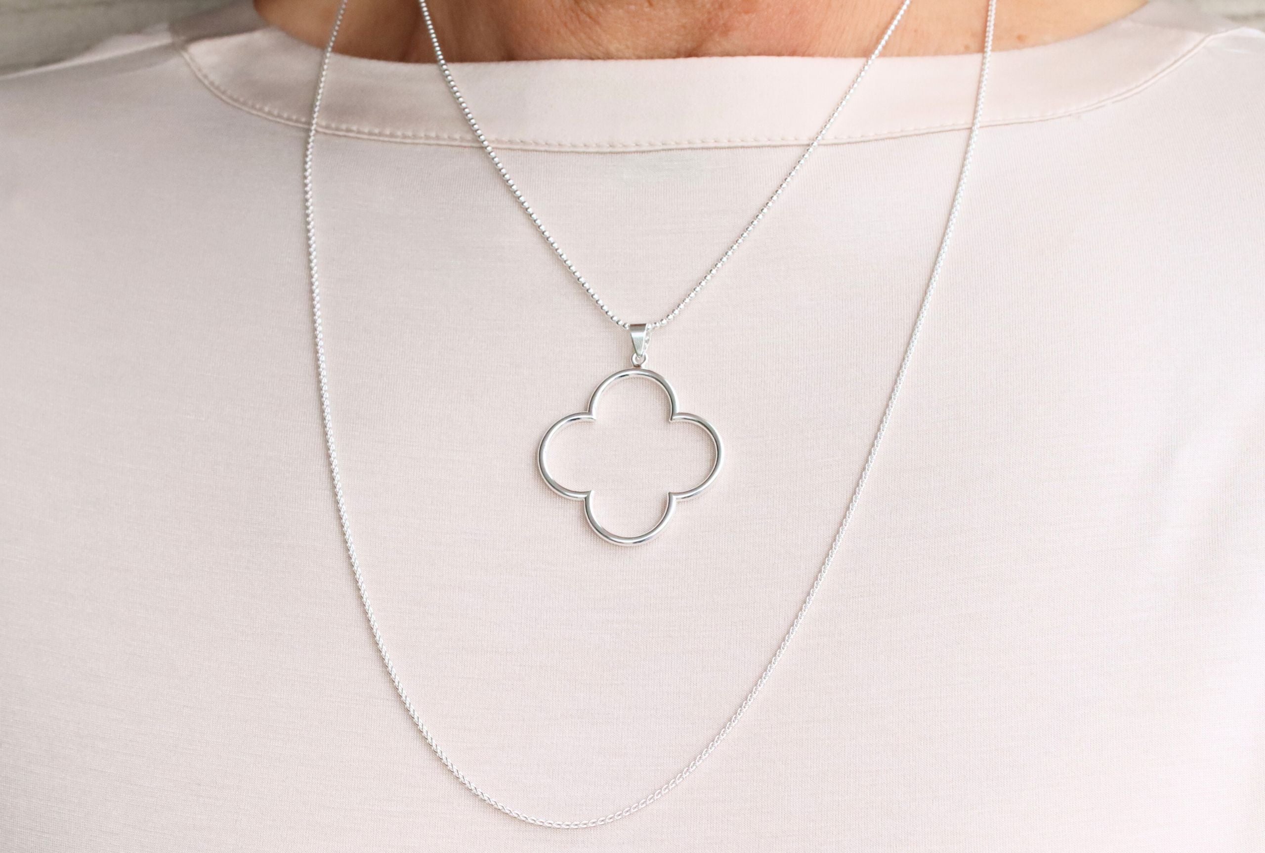 Feine Längenverstellbare Kette im Fuchsschwanz-Look