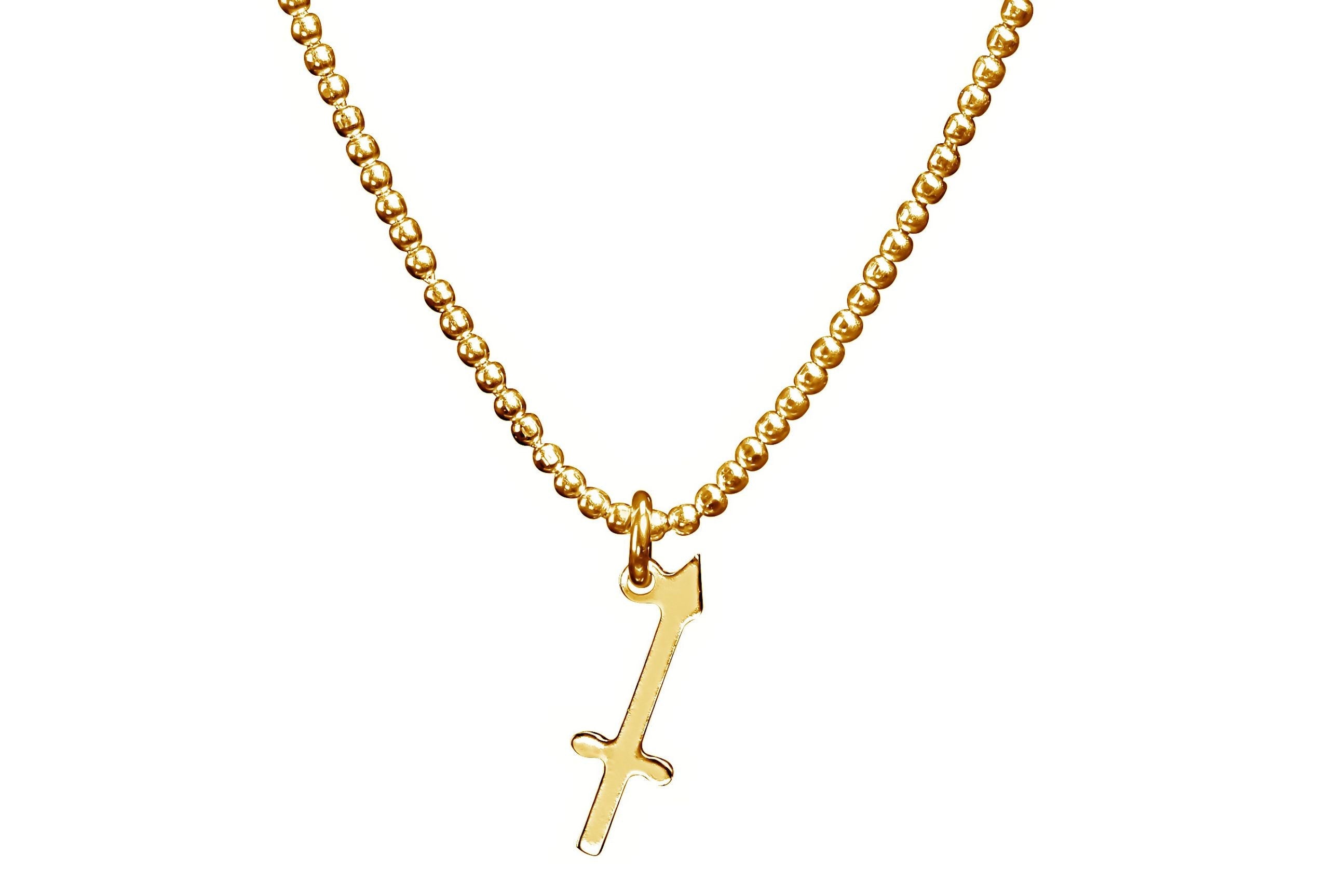 Vergoldete Sternzeichen Kette Schütze