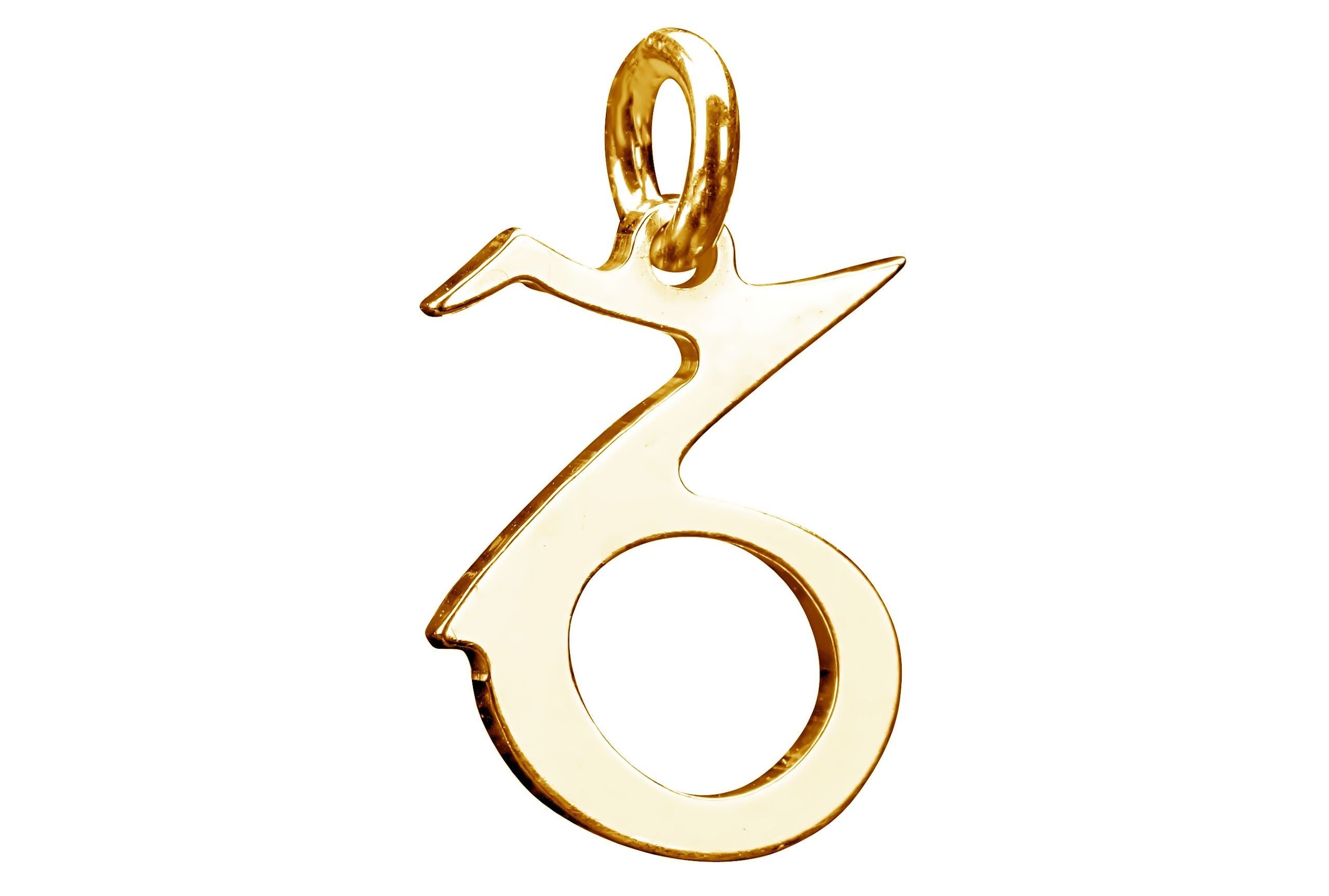 Vergoldete Sternzeichen Kette Steinbock