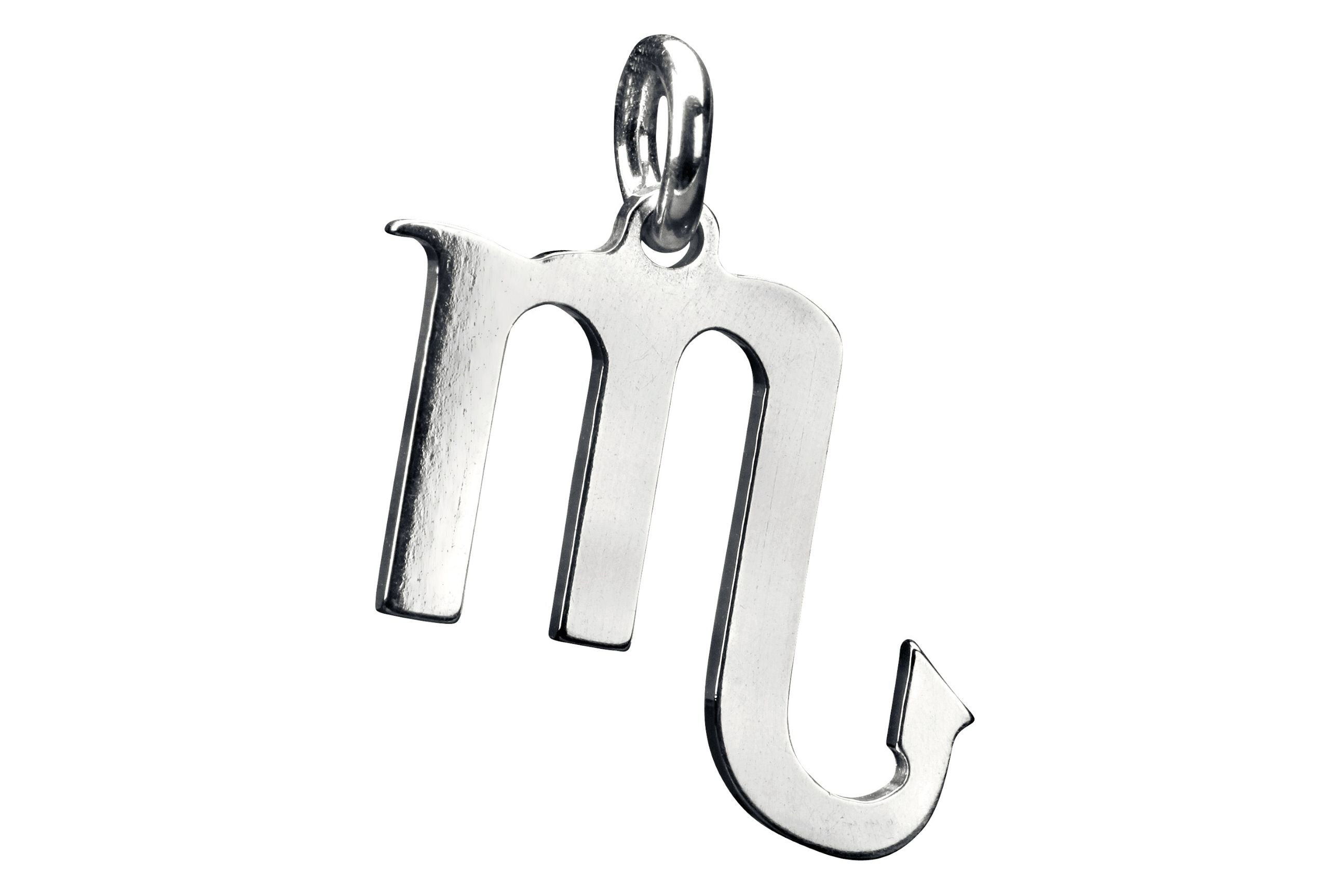 Sternzeichen Anhänger Skorpion aus Silber.