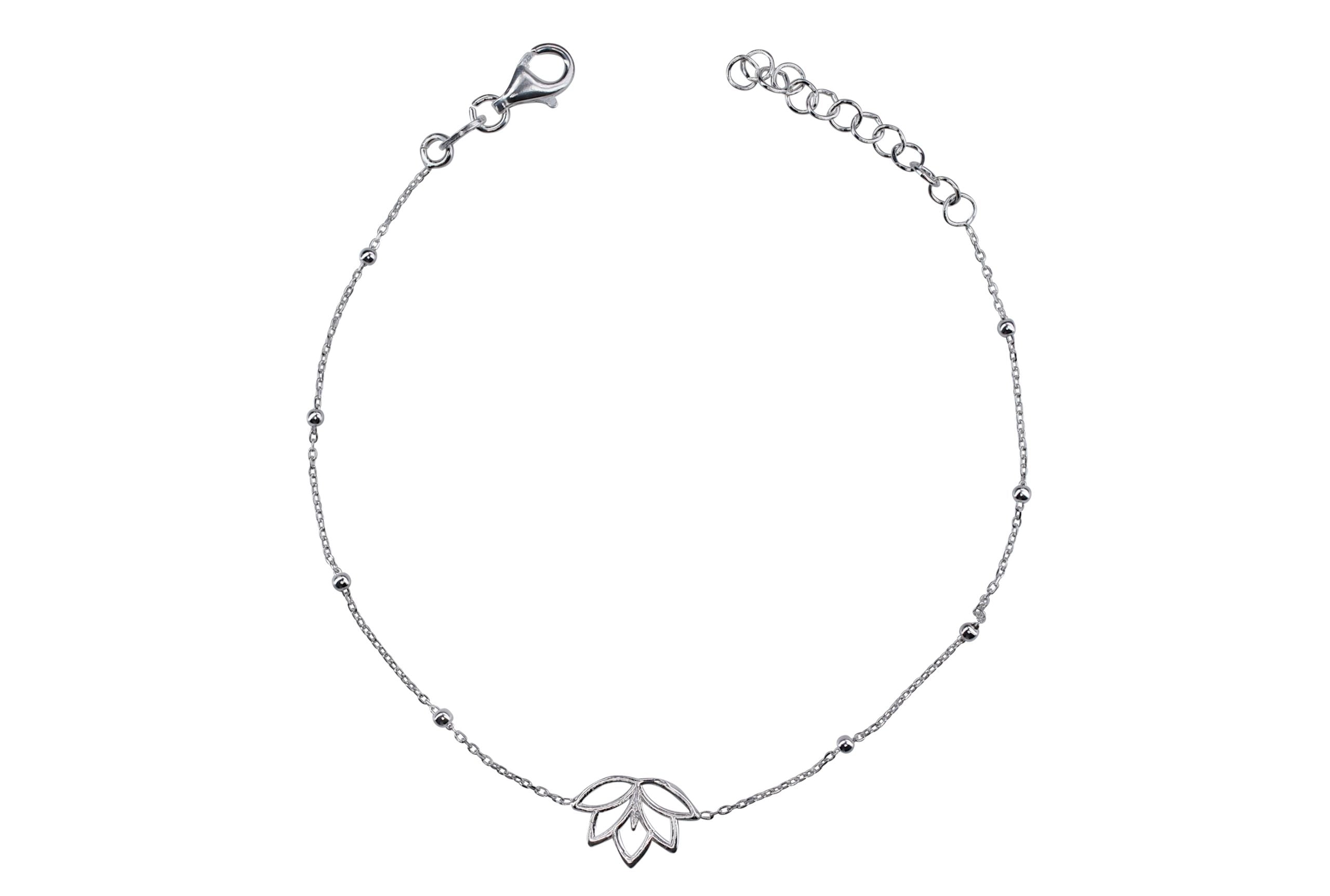 Feines Lotusblüten-Armband