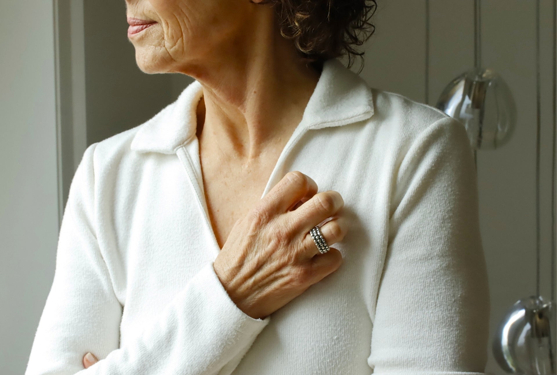 XL Rustikal-strukturierter Punktring