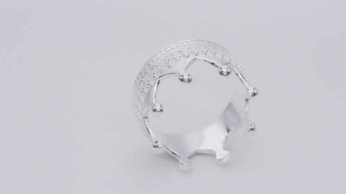 Kronenring mit Ornament Produktvideo